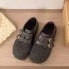 Zapatos Casuales Versátiles de Moda Retro con Suela Suave para Mujer con Tacón Oculto 2026 Zapatos de Conducir Mary Janes de Otoño Estilo Nuevo Hebilla