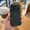 Funda y Película Mate Ultra Delgada Integradas Adecuada para Apple 17 Pro Max, Funda Protectora iPhone 16 con Sensación de Piel de Cobertura Total