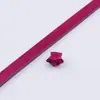 Tiras de Papel Glitter para Origami de Estrela Estrela da Sorte Papel Colorido para Dobrar Artesanato Infantil Estrela de Cinco Pontas Materiais Papel Estrela Glitter