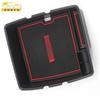 Adecuado para marco decorativo de la caja del reposabrazos Roewe RX8, caja de almacenamiento de control central electroplateada RX8, accesorios de lentejuelas