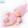 Nueva Muñeca Reborn Bebé Durmiendo de Cuerpo Completo de Plástico Suave Vinilo Muñeca de Bebé Muñeca Mini Venta Caliente Transfronteriza Al por Mayor
