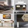 Patas de soporte ajustables, patas de sofá, base de mesa de centro, patas telescópicas para gabinete, patas de cama, patas de mesa, columna de soporte para gabinete de TV, aumentada