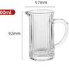 Separador de vino a rayas verticales con asa copa de vino blanco olla de vino copa de vino pequeña Set de regalo Manzana Verde traje de juego de vino para el hogar