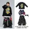 Disfraz de Baile Callejero para Niños Hip Hop para Niños Conjunto de Hip Hop Estilo Callejero para Niños Disfraz de Escenario Personalizado Conjunto a la Moda