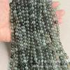 Miçangas de Vidro Pretas Alta Qualidade Pedra Preta Miçangas Redondas Alta Imitação Ágata Negra Miçangas Foscas Acessórios Semi-Acabados para DIY Miçangas Soltas