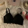 Sujetador push up inalámbrico para niña mujer verano 2022 nuevo sexy encaje sujetador de pecho moda