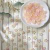 Atacado 10mm Estéreo Flor de Cerejeira Esmaltada Furo Médio Flor Pequena diy Grampo de Cabelo Artesanal Material para Penteado