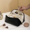 Bolsa Cosmética Almohada con Forma de Órgano Pu Impermeable Gran Capacidad Moderna Portátil Viaje Neceser para Guardar Cosméticos
