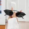 Nuevas Gafas de Sol Estilo Ojo de Gato Old Money para Mujer, Gafas de Sol con Montura Completa de Metal Anti-UV, Gafas de Sol de Moda y Personalizadas para Fotografía Callejera