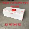 Tanque de Agua Rectangular Plano Horizontal de Plástico PE para RV, Cubo de Agua de Almacenamiento Modificado para Hogar, Exterior, Montaje en Techo de Coche