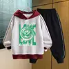 Conjunto de Ropa de Otoño Personalizado para Niños 2026 Nuevo Modelo para Niños Mayores, Ropa Deportiva de Primavera y Otoño, Conjunto de Dos Piezas de Otoño para Niños