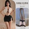 Deseo Ardiente Ropa Interior Sexy Secretaria Sexy Falda de Cadera Cosplay Club Nocturno Talla Grande Uniforme Gratuito Traje de Tentación