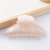 Gores Jewelry Nuevo Estilo Sencillo y de Alta Gama Pinza para el Cabello de Acrílico Pinza de Tiburón PVC 11cm Pinza de Tiburón Agarrador