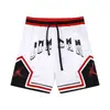 Pantalones Cortos de Estilo Americano para Hombre Aj Air Jordan Shorts de Baloncesto de Cuatro Puntos Sueltos para Correr Secado Rápido de Longitud Media Pantalones Cortos Deportivos Shorts de Baloncesto