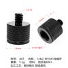 Adaptador de tornillo para trípode de cámara, soporte de zapata para lámpara, 1/4 de vuelta, 3/8 de vuelta, M4M5M6M8
