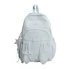 Bolso de Doble Hombro con Estampado de Lunares Transfronterizo de Nuevo Estilo para Niñas Estudiantes de Secundaria Estudiantes de Primaria Mochila Escolar de Alto Valor Estético con Orejas de Conejo de Dibujos Animados