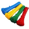 Atacado Transfronteiriço de Abraçadeiras de Nylon Coloridas Auto-Travantes de Padrão Nacional para Organização de Chicotes Elétricos, Fornecimento Direto do Fabricante, Suporta Dropshipping