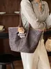 Bolso tote estampado de leopardo para mujer, nueva colección de otoño 2026, diseño de alta gama, gran capacidad, versátil para el uso diario y para ir al trabajo, bolso de hombro