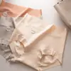Categoría 5A Seda de Morera Antibacteriano Entrepierna Sin Costuras Mujer Larga Terciopelo Algodón Puro Control de Vientre Cintura Alta Calzoncillos tipo Boxer Pequeños Calzoncillos de Algodón Puro