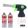 SF-518 encendedor de soplete de soldadura recta de doble fuego ignición electrónica campo viaje personalidad ajuste transfronterizo