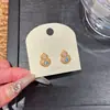 Aretes de Calabaza Aguja de Plata Estilo Tiktok Moda Simple Retro Joyería de Lujo Ligero para Mujeres Estilo Chino Aretes de Circonita