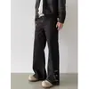 Hebilla de Metal de Avión de Gama Alta para Jeans de Mezclilla Cruda para Hombres y Mujeres, Diseño Nuevo, Ajustados, de Longitud Completa, Ligeramente Acampanados