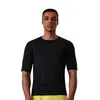 Fornecimento Exclusivo Transfronteiriço de Roupas Esportivas Fitness para Homens, Tops Elásticos, Camisetas Masculinas Respiráveis para Corrida Fitness de Manga Curta, Secagem Rápida