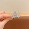 Acessórios de Cabelo Coroa Dia das Crianças Meninas Princesas Performance Coroa de Strass Tiara Meninas Tiara de Cristal Adorno de Cabeça