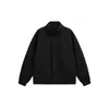 ACE Jaqueta de Trabalho Versátil com Gola Alta, Estilo Streetwear Americano Moderno, Caimento Solto para Homens, Top Casual Chique HJ5938