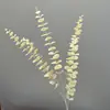 Flores artificiais estilo nórdico, folhas de eucalipto, flores falsas, flores secas, folhas de dinheiro, decorações de arranjos florais para mesa de jantar de sala de estar em casa