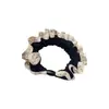Diademas de Perlas de Alta Gama, Cuerdas Elásticas de Satén para el Cabello, Diademas Elegantes para Niñas Que No Dañan el Cabello, Scrunchies al por Mayor