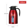 Acero Inoxidable 304 Hervidor de Conservación de Calor Gran Capacidad Conservación de Calor Duradera Botella de Agua Caliente Hervidor de Té para el Hogar para Hotel y Restaurante