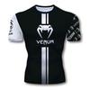 Tops de Luta Mma de Manga Curta para Boxe da Amazon Transfronteiriça, Fatos de Luta Sanda, Camisetas Esportivas para Corrida, Secagem Rápida e Respirável