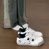 Zapatos de Entrenamiento Bailande para Mujer 2026 Otoño Nuevos Redondos Lindos de Lunares con Velcro Ligeros Versátiles