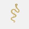 Broche Simples de Metal com Sombra do Signo de Serpente, Broche de Sombra do Signo Zodiacal para Mulheres, Acessório de Lapela de Alto Padrão para Casaco, Terno