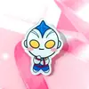 Broche acrílico de Ultraman versión Q de dibujos animados INS, premio, insignia para ropa y bolso, colgante, insignia de dibujos animados versión Q