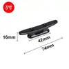 Acero Inoxidable 316 Cornamusa Marina Accesorios para Yates 10 Pulgadas Bolardo de Amarre para Muelle Poste de Amarre Hardware para Bote de Goma Lancha Rápida