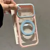 Soporte de color caramelo se transforma instantáneamente en una funda para teléfono adecuada para Apple 17 Pro Max, compatible con iPhone 16, funda transparente de dopamina