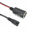 Coche 12V Encendedor de Cigarrillos Hembra Cable de Extensión DC Enchufe en forma de D Cola en forma de B Cable Enchufe Refrigerador Encendedor de Cigarrillos para Coche