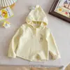 Sudadera con capucha a rayas y estampado de Starman de dibujos animados para niña, nueva colección Otoño/Primavera 2026, estilo casual dulce para niños