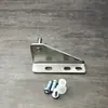 Accesorios para bisagras de puerta de refrigerador y congelador, vitrina congeladora, bisagras para puertas corredizas refrigeradas y congeladas, soportes de fijación para panel lateral