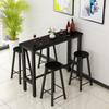 Mesa de bar creativa, mesa de comedor para el hogar, divisor de sala de estar, barra pequeña, mesa alta de hierro y silla, multifuncional, simple y moderna