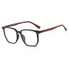 Nuevas Gafas de Madera con Filtro de Luz Azul de Moda Transfronterizas Marcos de Gafas Tr90 para Hombres, Fábrica Mayorista de Marcos de Gafas de Gama Alta para Mujeres