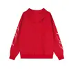 Sudadera con Capucha y Cremallera Estilo Deportivo Rayas Retro Americano Nueva de Otoño/Invierno Oso Mágico Cárdigan Bordado
