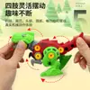 Desmontaje transfronterizo Gashapon Tyrannosaurus Dinosaurio Juguetes Educativos Puesto Puesto Huevos Divertidos Bloques de Construcción DIY Juguetes de Mercado Nocturno Venta al por Mayor