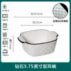 Conjunto de Cerâmica Diamond Antiderrapante Leve Luxo Utensílios de Mesa Cerâmicos Domésticos Tigelas Pratos Pratos de Sopa Pratos de Peixe Combinação Livre Conjunto de Presente