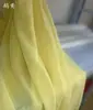 Cor Branco Leiteiro Amarelo Champagne Cortina de Gaze para Fundo de Casamento Tecido de Gaze para Cortina Festa de Aniversário Decoração de Casamento Tecido de Gaze Chiffon