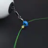. Sea Rod Space Bean com conector 8 anéis Slide assento flutuante Sea Fishing Pin assento flutuante Small Eye Sea Bean acessórios para linha de pesca