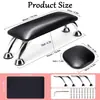 Set de manicura de tres piezas salón de belleza tienda de tatuajes bordado pad de manicura transfronterizo moderno simple almohada pad traje ventas directas de fábrica