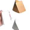 Tarjetas de mensaje hechas a mano con garabatos, tarjetas en blanco con palabras en inglés, tarjetas pequeñas de kraft, postales, 100 piezas